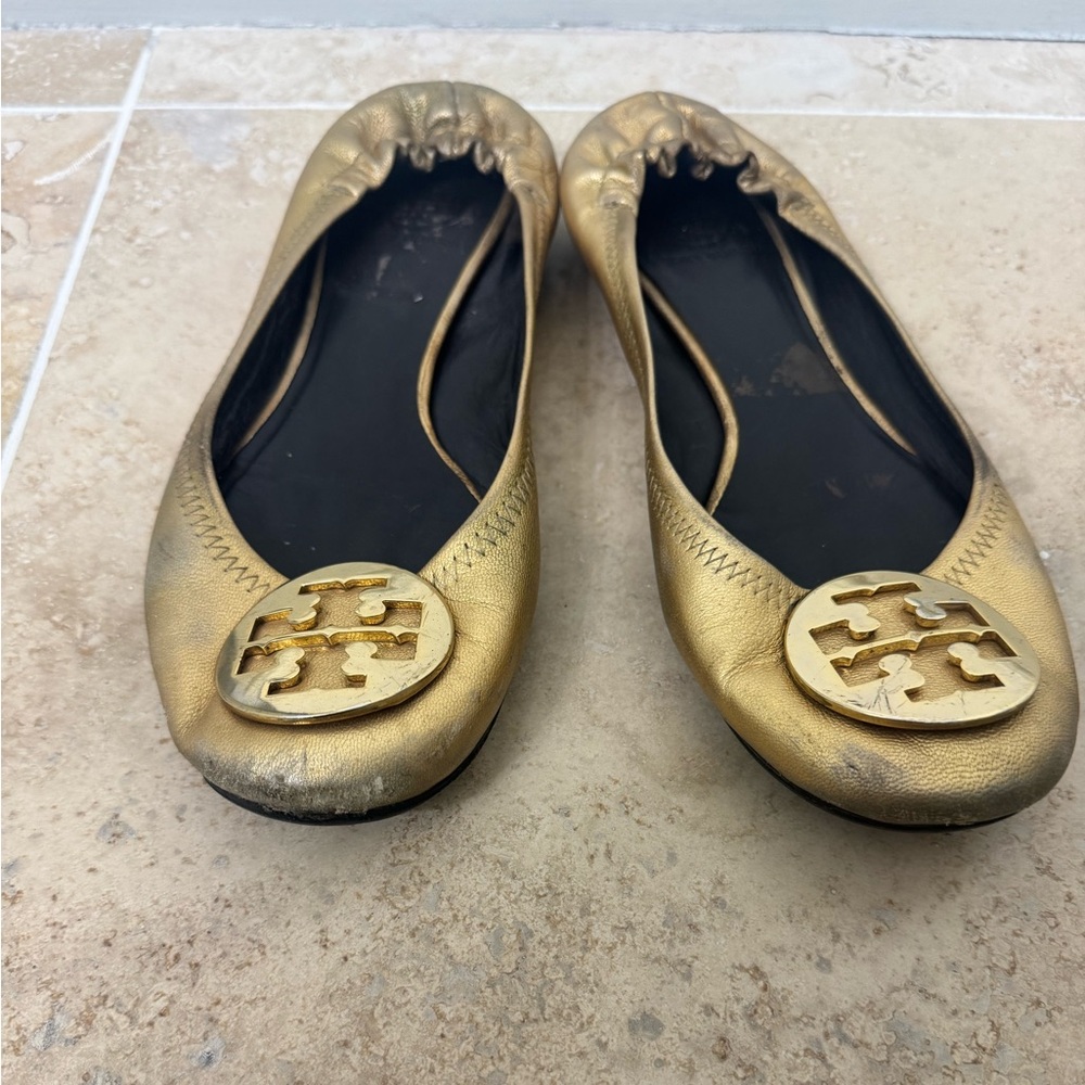 Tory Burch Ballet Flats Size 8 - Picture 3 of 4